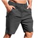 thumbnail image 2 of Ceisia Gift Men's All-Year-Round Cargo Pants - Solid Color Fashion Multiple Pockets Button Waist Straight Leg Outdoor Pants, 2 of 9