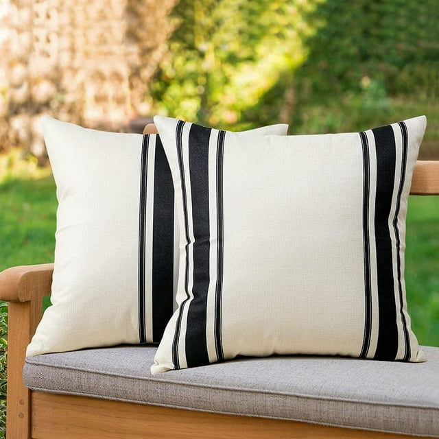 Fundas de Almohada OTOSTAR Impermeables para Exterior 40x40 cm (Paquete de 2)