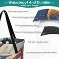 thumbnail image 3 of Extra Large Picnic Beach Blanket Waterproof Sand Proof Portable Outdoor Mat American Flag and Eagle 60x80, 3 of 9