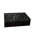 thumbnail image 5 of Genuine Marble Block Coffee Table - Black Marble, 5 of 8
