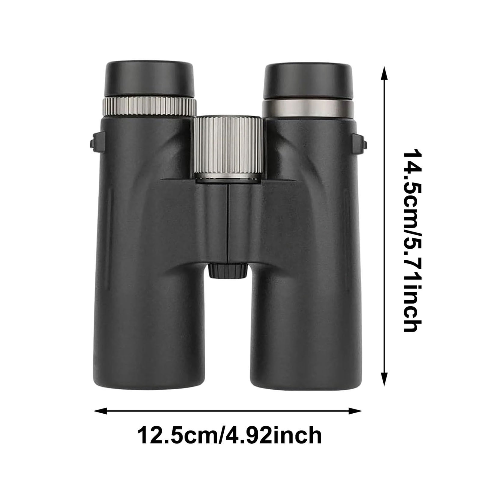12x42 HD Binoculars For Adults High Power With Phone Adapter BAK4 Prism Wide Field Of View For Birdwatching Hunting Camping