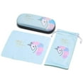 thumbnail image 1 of Coque Rigide pour Lunettes Unicorn avec Chiffon de Nettoyage et Porte-Sac à Lunettes, 1 of 5