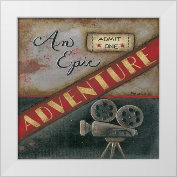 Lewis, Kim 12x12 White Modern Wood Framed Museum Art Print Titled - Epic