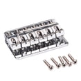thumbnail image 1 of UPGRATOR Guitar Bridges Guitar Bridge Metal Silver 1 Set For Jazz Musicians, 1 of 8
