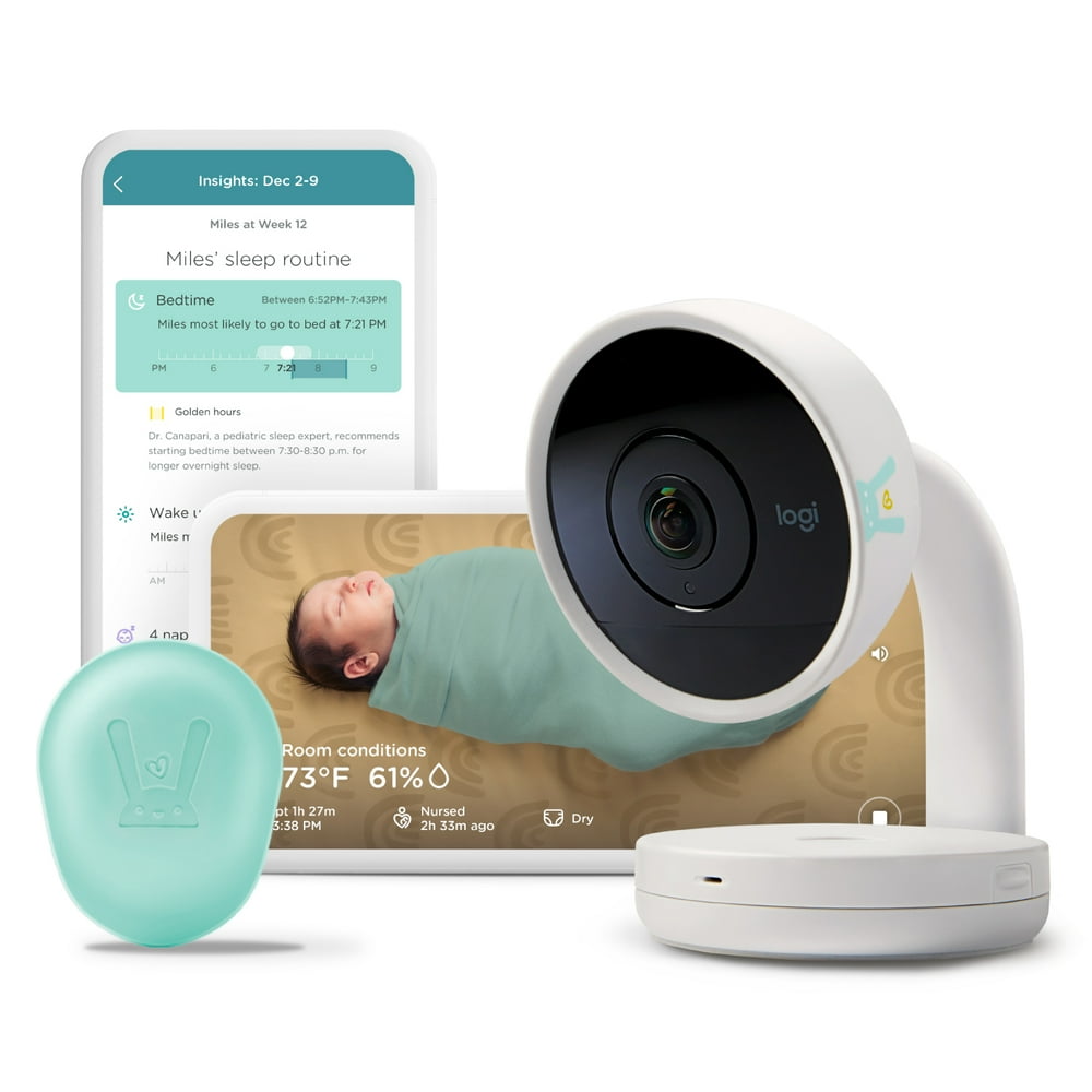 Lumi by Pampers Smart Baby Monitor Plus Sleep System Complete Bundle