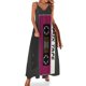 thumbnail image 1 of Vestido sin mangas con cinta mixta morada Vestidos con mangas largas Vestidos de fiesta para mujer Ropa de mujer, 1 of 7