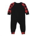 thumbnail image 2 of xiaxaixu Christmas Parent-child Nightwear, Plaid Printed Pattern Tops and Pants, 2 of 8