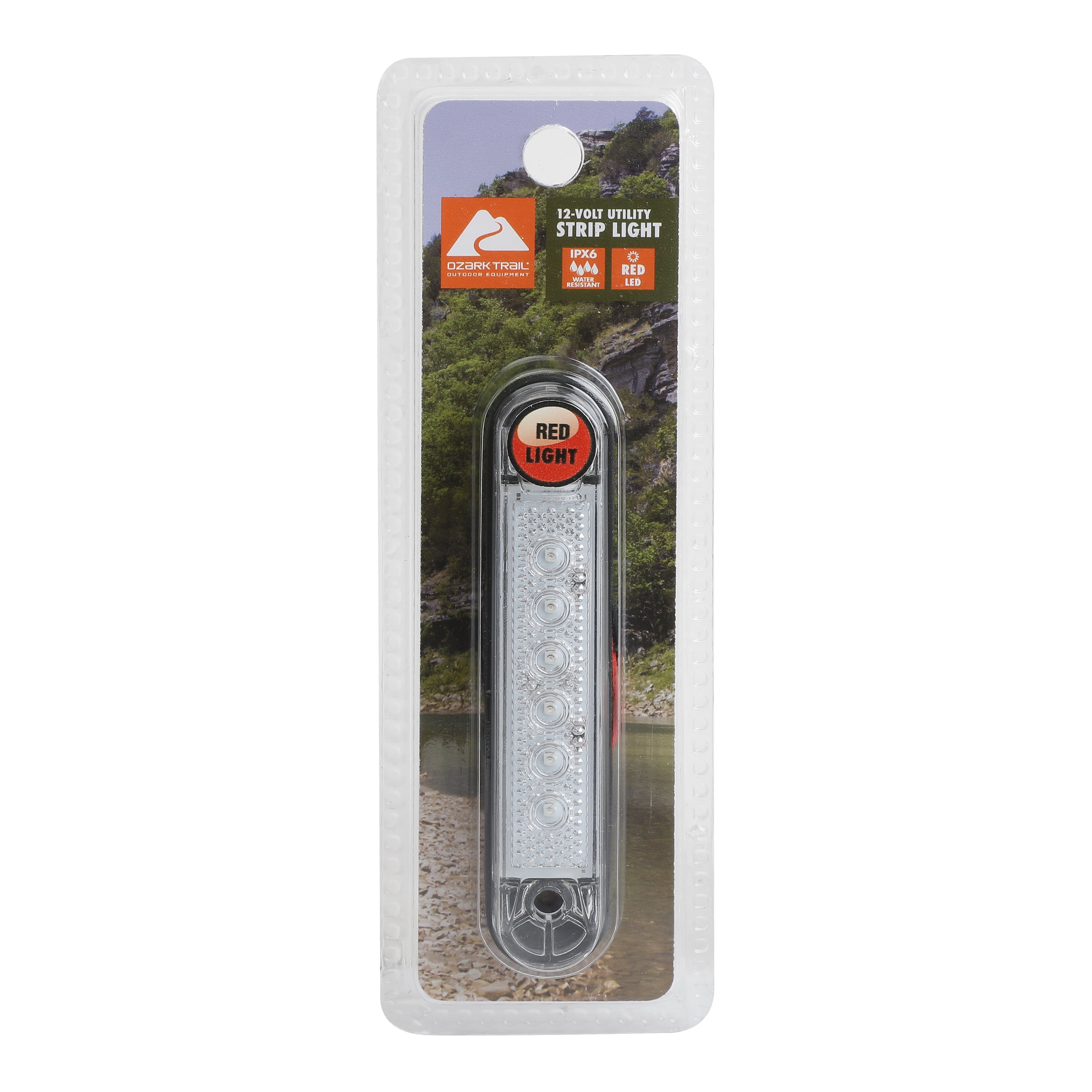 Ozark Trail 12-Volt Marine Red LED Utility Boat Accessory Strip Light, Model BT6529