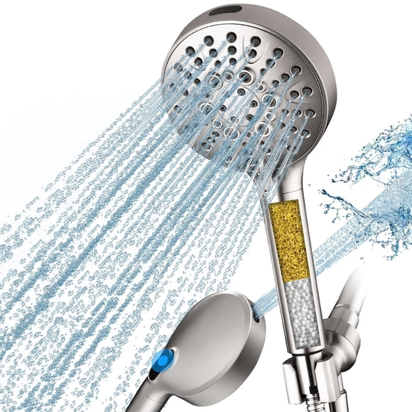 Ducha de mano filtrante BRIGHT SHOWERS de 9 modos