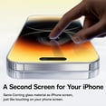 thumbnail image 4 of Protecteur d'écran Baseus pour iPhone 15 14 13 Pro Max Corning Glass Anti Spy Protection complète en verre trempé pour iPhone 15 Pro Plus, 4 of 5