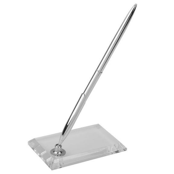 HEMOTON Rectangular Pen Holder Signing Pen Set for Wedding Bridal Engagement