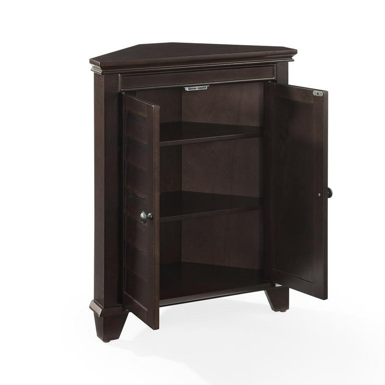 カトレア Crosley Furniture Lydia Corner Storage Cabinet - Walmart.com