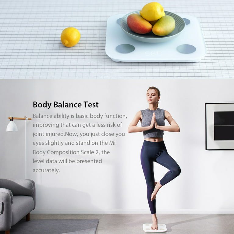 Xiaomi Mi Body Fat Scale 2, Smart BMI Fat Scale ,Bluetooth 5.0