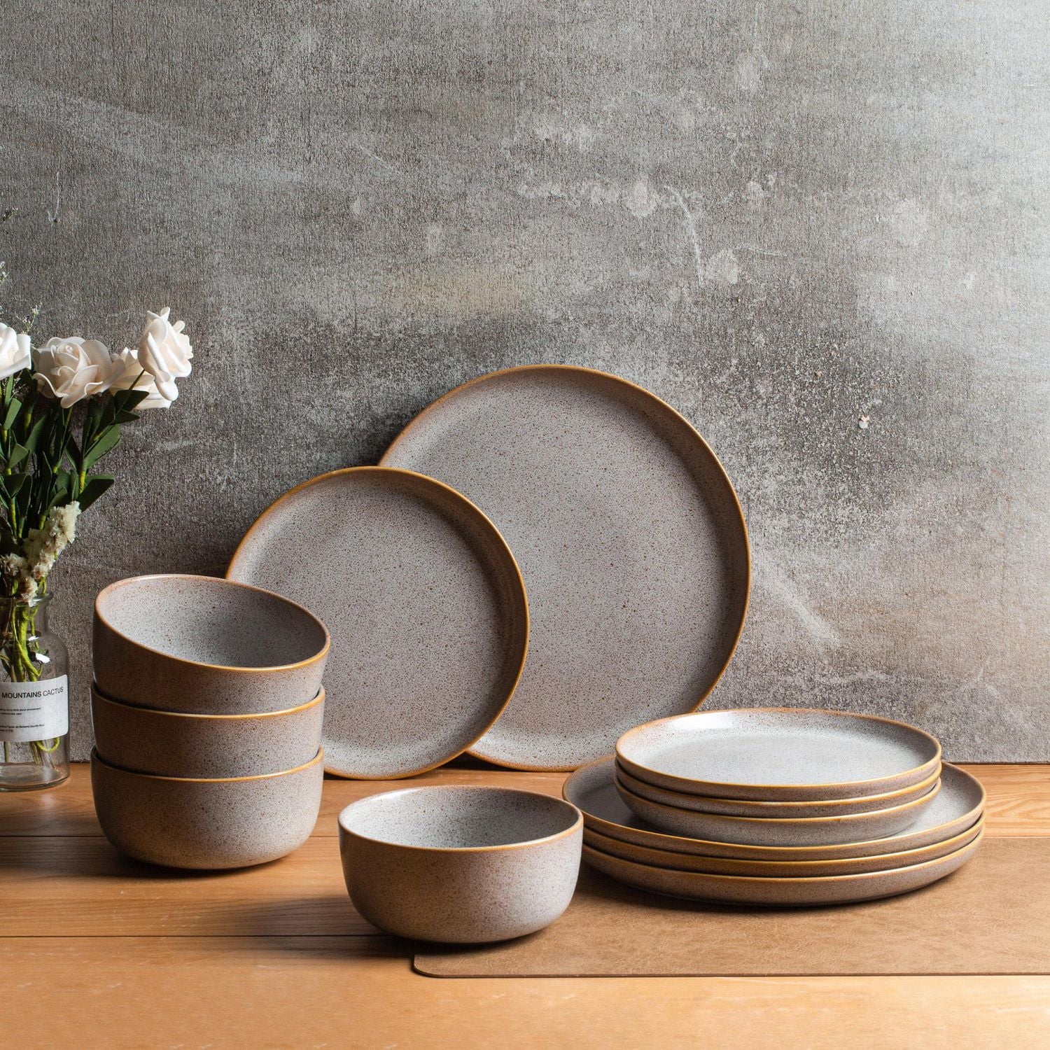 Keramik Homesense Dinner Sets 10 Strawberry Street Simply White 45