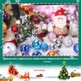 thumbnail image 5 of Bolas de Navidad Adornos para árbol de Navidad Regalos de bricolaje Manualidades Adornos redondos colgantes Colgantes Decoración navideña para fiestas en el hogar Nuevo, 5 of 5