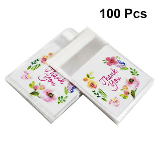 Muross 200Pcs Candy Treat Bags,Adhesive Small Self Sealing Bags