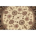 thumbnail image 3 of 5x5 Round Floral Agra Oriental Area Rug Foyer, 3 of 8