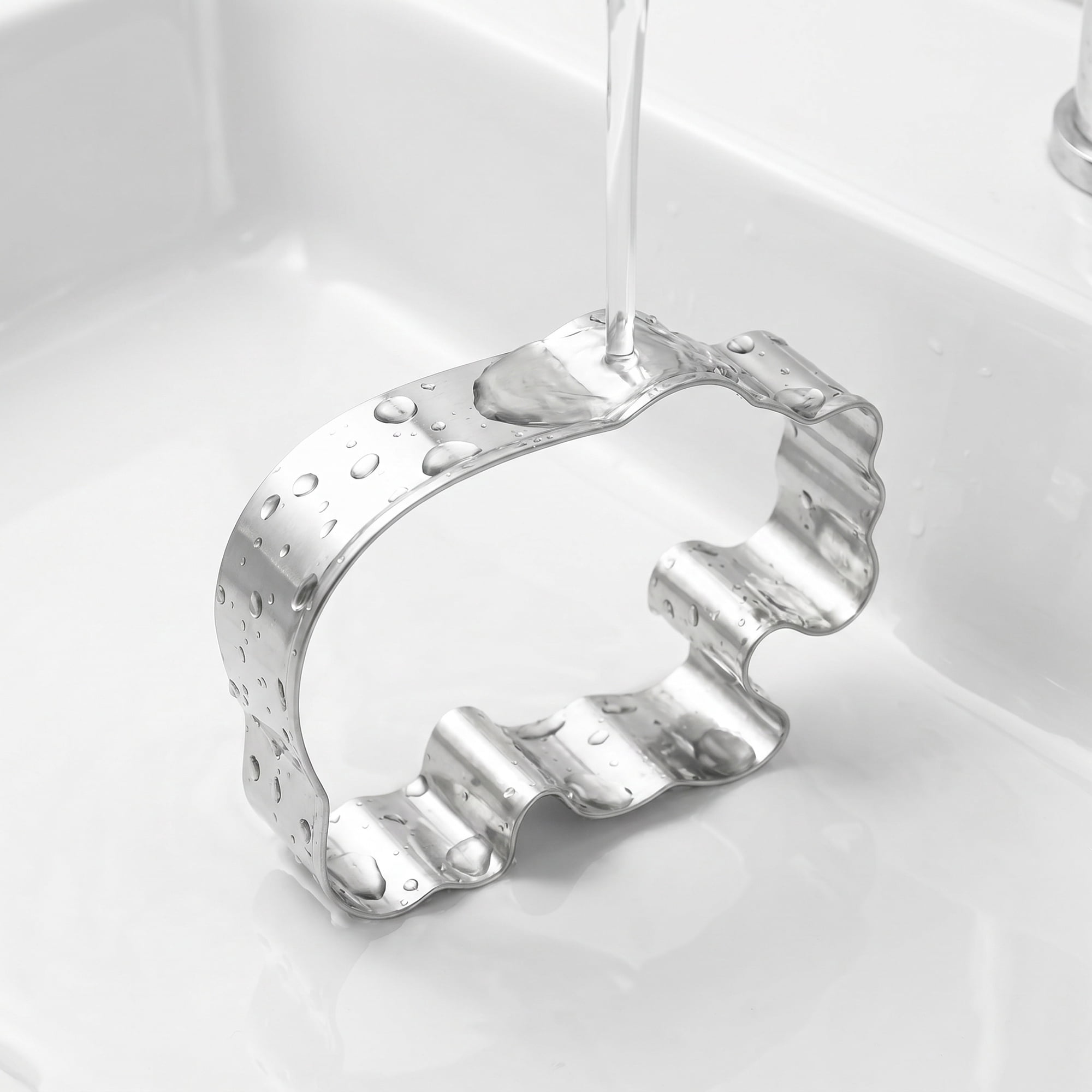 Unique Bargains 12Pcs Stainless Steel Shaped Metal Cookie Cutters Silver-A