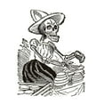 thumbnail image 3 of CafePress - Calavera In The Kitchen Black T Shirt - Men's Classic Graphic Cotton T-Shirt, 3 of 4