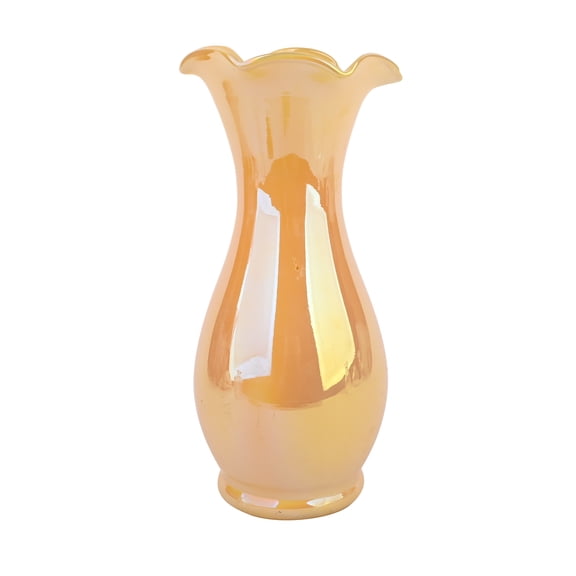 10" Yellow Iridescent Glass Vase by Ashland  - Spring Home Decor