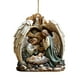 thumbnail image 1 of Hoy 2025 Adornos Navideños Adornos Escénicos El Nacimiento De La Escena Decoración Para Árbol De Navidad Colgante Acrílico 2D Adorno Festivo Y Resistente Para El Hogar, 1 of 2