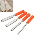 thumbnail image 6 of 4-Piece Wood Chisels Set with Steel Hammer End 6-24mm Chisel for Woodworking, 6 of 10