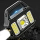 thumbnail image 4 of Reflector solar Reflector LED portátil Solar/USB Recargable Potente linterna Fuente de luz dual Reflector Impermeable 6 Engranajes Antorcha Luz para acampar Emergencia al aire libre, 4 of 11