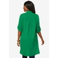 thumbnail image 2 of Jessica London Women's Plus Size Gauze Mega Tunic, 2 of 3