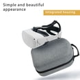 thumbnail image 3 of Moyic Caja de almacenamiento de bolsa protectora para auriculares EVA de transporte VR, carcasa dura de viaje, reemplazo a prueba de polvo Videojuegos y accesorios, 3 of 6