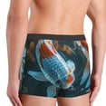 thumbnail image 5 of Balery Cute Koi Fish Serenity Men's Boxer Briefs, Soft and Breathable Cotton Underwear with nylon Waistband-XX-Large, 5 of 9