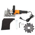 thumbnail image 3 of Biscuit Joiner, Tenoning Machine, Time Saving Thickened Metal Base High Efficiency For Carpenter Woodworking Tenoning Home, 3 of 8