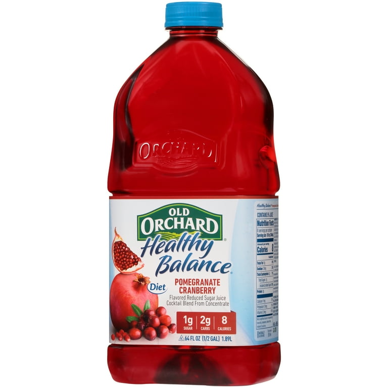 Old Orchard Healthy Balance Diet Pomegranate Cranberry Juice