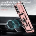 thumbnail image 5 of Estuche GANGXUN para Samsung Galaxy A13 4G, soporte giratorio 360°, estilo mecánico y magnético, 5 of 5