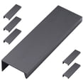 thumbnail image 3 of MasteelfCA 6pcs Cabinets Finger Pulls Edge Pulls Handles Modern Style Drawer Pulls Furniture Handles, 3 of 8