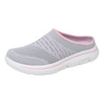 thumbnail image 5 of Guttear Womens Breathable Mesh Walking Mules Sneakers Open Back Slip on Shoes, 5 of 9