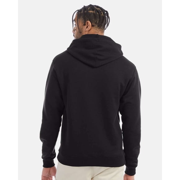 Champion Mens Powerblend Hooded Sweatshirt, L, Blue Lagoon