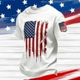 thumbnail image 2 of America 250 Shirt USA Independence Day Graphic Short Sleeve Tee For Patriotic Festive T Shirt With Red White Navy Artwork Comfortable Casual Top For Men, 2 of 3