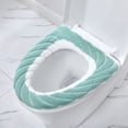 thumbnail image 4 of Paquete de 4 fundas para asiento de inodoro, cojín suave y cálido para baño, Washa RV, 4 of 5