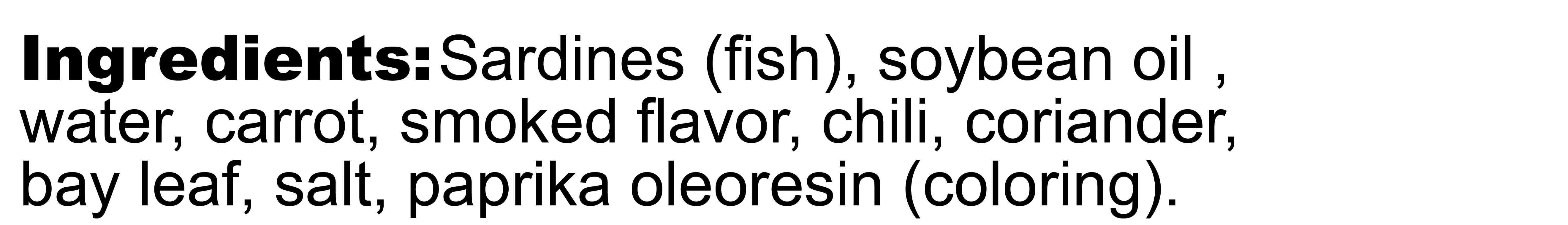 La Sirena Club Can Sardines in Spicy Oil -Lightly Smoked