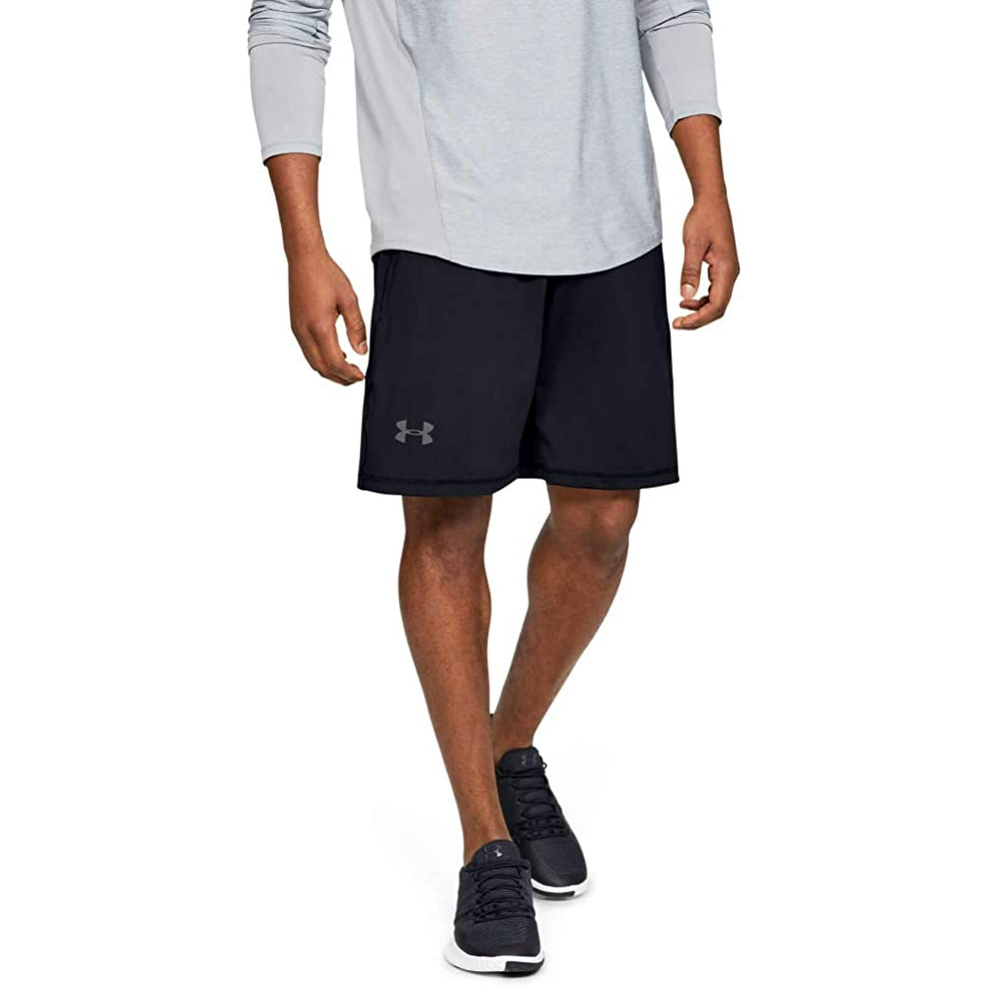 Under Armour Men s Raid 10 Shorts Black Graphite XXX Large Tall Walmart