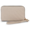 thumbnail image 6 of Daisy Fuentes Diagonally Quilted Compact Wallet for Women, Birch, 6 of 7