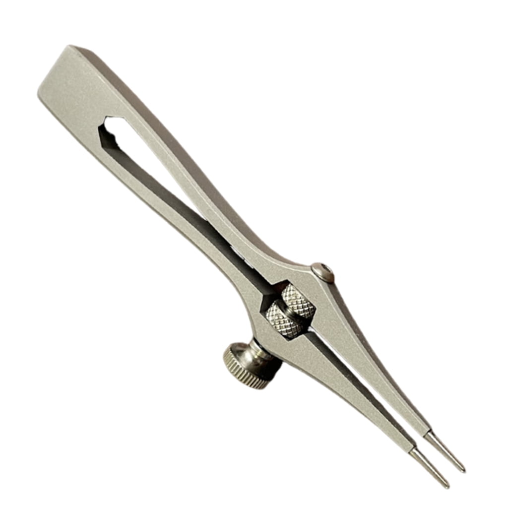 1-6mm Adjustable Spacing Leather Punching Tool Round Hole French Style Leather Chisel Handmade Leathercraft Tool