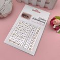 thumbnail image 1 of Pegatinas de maquillaje de ojos Pegatinas de diamantes para ojos Decoración facial Joyas de maquillaje de ojos de perla Pegatinas de diamantes de imitación para escenario infantil, 1 of 1
