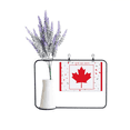thumbnail image 1 of Happy Canada Day 4th Of July Maple Artificial Lavender Flower Vase Bottle Card, 1 of 2