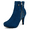 ROYAL/BLUE, variant on Women’s High-Stiletto Ankle Booties Pointed-Toe Fashion Zipper Short Boots for Date Night, Office & Party