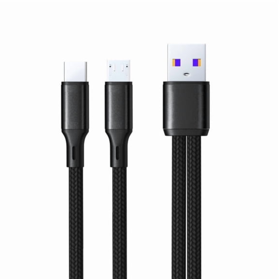 Auto USB C Cable USB to USB C Cable USB C/Micro USB Cord For Fast Charging And Data Transfer for Android Type C Phone