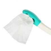 EBTOOLS Bottom Wiper, Long Handle Comfort Bottom Wiper Holder Toilet Paper Tissue Grip Self Wipe Aid Helper, Long Wiper