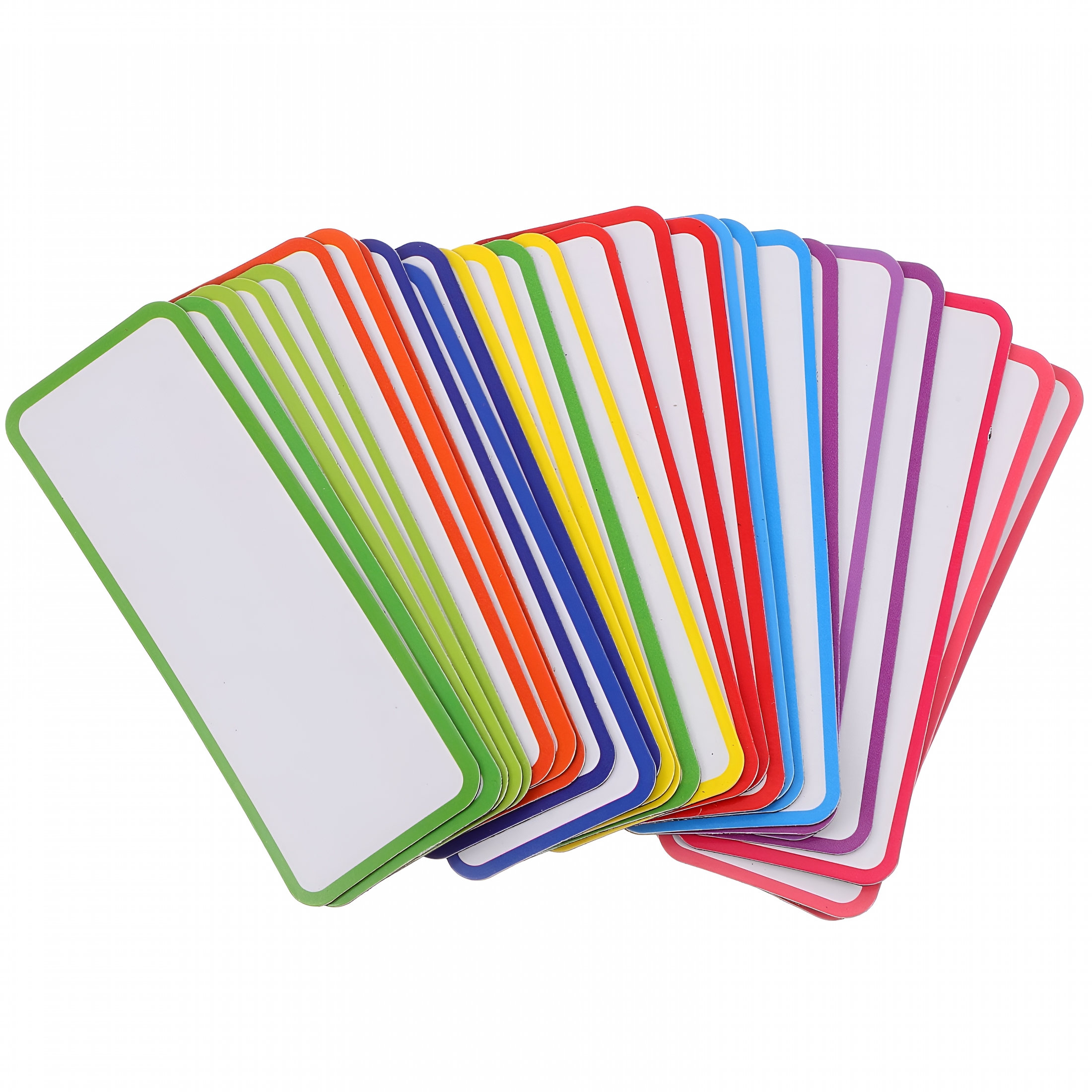 CCOCC 2026 New 67 Pcs Magnetic Labels Whiteboard Stickers Refrigerator Magnets Erasable Card Name Tags Colored Strips for Office Blank Plates Locker Dry Erase Marker Student
