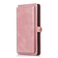 thumbnail image 2 of JTCASES for Samsung Galaxy S24 Ultra Wallet Case, Detachable Back Magnetic Closure 2-in-1 Shockproof Purse Cover with Card Slots, Faux PU Leather Flip Stand Wristlet Strap Shockproof Cover, Rosegold, 2 of 15