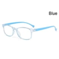 thumbnail image 1 of 1PC Kids Boy Girl Anti-blue Light Glasses Ultra Light Frame Protection Eyeglasses Student Computer Online Study Classes Eyewear 1-Blue, 1 of 6